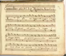Non è facile ad un core - I-Nc, 34.5.4 (= Cantate 255)/14