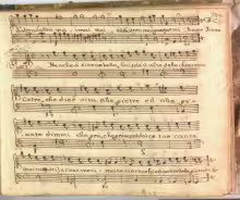 Benché o sirena bella - I-Nc, 34.5.4 (= Cantate 255)/28