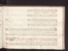 Dalla tessala sponda - I-MOe, Mus. G. 209 /14