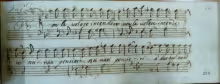 Non la volete intendere ostinati pensieri - I-Rc, Ms. 2466/28