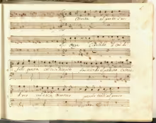 Mentre al partir s’accinge - I-Nc, 33.4.1 [olim Cantate 61]/3