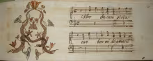Allor che tua gioia - I-Rli, Ms 208.A.4/6