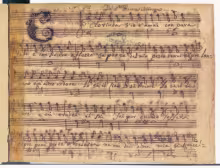 Clorinda s’io t’amai con pura fede - I-Nc, 34.4.19 (1) [olim Cantate 101 (1)]