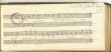 Parto dell’Alma mia foco cocente - I-Nc, Cantate 33 (olim 60.1.47)/6