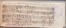 Donna è ancora fedele. Son troppo crudeli i cieli ver me - I-Nc, 33.4.7a (olim Cantate ibride 7)/31