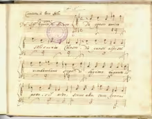 Da questo amico solitario chiostro - I-Nc, Cantate 42 [olim 34.6.2]/5