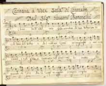 Clori bell'idol mio - I-Nc, Cantate 32bis/13