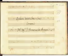 Qual sia dentro al tuo core - I-Nc, Cantate 32bis/35