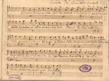 Già che fortuna rea - I-Rama, A.ms.3708/1