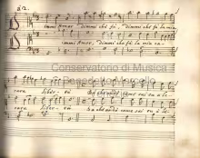Dimmi Amor dimmi che fa - I-Vc, Ms. B.21/20