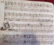 Apollo geloso. A te caro a te mio vago - F-Pn, H 659(I)/16
