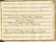 Grata gentile auretta che tra le fronde - I-Nc, Cantate 43 [olim 57.2.25]/5