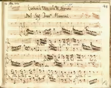 Più dell'onda e più del vento - I-Nc, Cantate 41 [olim 33.3.21]/20