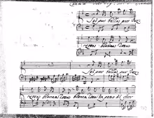 Sei pur bella pur vezzosa - D-MÜs, Sant.Hs.1899/16