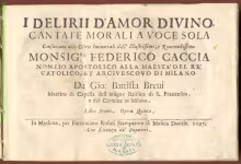Delirii d'amor divino - I-Bc, X.155