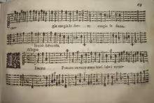 Provate un vero amor labri vezzosi - I-Rli, Musica B3/6