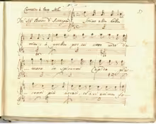 Scrivo alla bella mia - I-Nc, 33.4.25/9