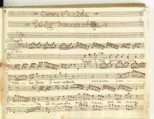 Veggo il ciel turbato e nero - I-Nc, Cantate 19/3