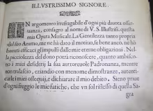 Lettera dedicatoria