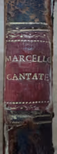 Cantate / Marcello, Benedetto Giacomo - I-Vgc, MAL T 265