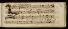 Lascio il core e senza te - I-Rn, MS Musicali 141 [71.9.A.33]/42