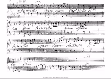 Trionfo di Camilla regina dei Volsci. Pastorella spera spera - E-Mn, M/2246/33
