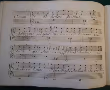 O molesti pensieri - I-Rrostirolla, MS MUS 33/13