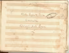 Dalla reggia di Flora - I-Nc, 34.6.25 (olim Cantate 44)/7