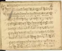 Non potrei benché volessi - I-Nc, Cantate 21/22