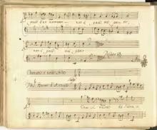 Così mesta ho l'alma in seno - I-Nc, Cantate 20/4