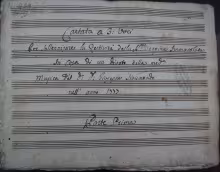 Misera e dove mai rivolgo il passo - I-Nc, Cantate 291 (=20.2.4)/1