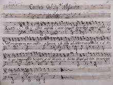 Clori Clori superba e come mai - I-Nc, Cantate 261 (=34.5.10)/3