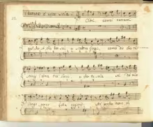 Clori vorrei narrarti - I-Nc, Cantate 20/12