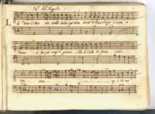 Là dove il mar con molli labbra - I-Nc, Cantate 50 olim 33.5.38 deinde Arie 63/2