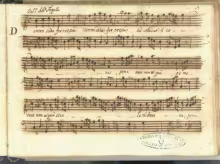 Dentro soda fortezza - I-Nc, Cantate 50 olim 33.5.38 deinde Arie 63/10