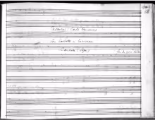Son costretto a lacrimare - B-Bc, 15154/12