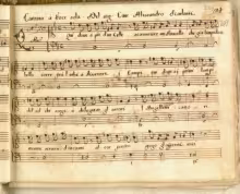 Qui dove a piè d'un colle - I-Nc, 34.5.12 (olim Cantate 266)/59