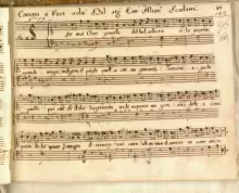Se mai Clori gentile - I-Nc, 34.5.12 (olim Cantate 266)/62