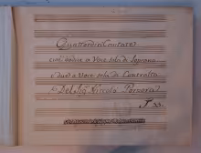 Composizioni / Porpora, Nicola - I-MC, 5-B-18/1 a-n