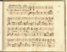 Dissi t’amo, o bella Irene - I-Nc, 33.4.24 (olim Cantate 102)/13