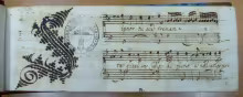 Signor tu che tremante - I-Rc, 2486/1