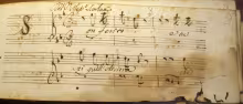 Rosmene overo L'infedeltà fedele. Son ferito e tu sei quell'arciera - I-Rsc, G.Mss. 391/8