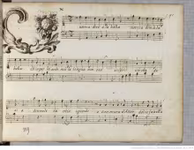 Vorria dire à la bella - F-Pn, RES VM7-102-150/18