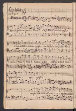 Con che fasto in sen di Flora - D-Bsb, Mus.ms. 30212/37