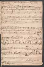 Piangea un dì Fileno addolorato - D-Bsb, Mus.ms. 30212/42
