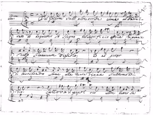 Del Golgota sull'alte orride cime - I-Af, Mss. N. 116