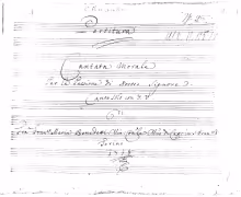 Miei pensieri che fate? - I-Af, Mss. N. 115/1