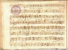 Alessandro Magno in Sidone. Chi non sa fingere - I-Nc, 33.5.32 [olim Cantate 37]/43
