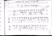 Bellissima cagion dei miei voleri - I-PLcon, Arm. I Pis. 1/2