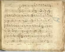 Vorrei amar ma non vorrei parer - I-Nc, 33.3.7 (olim Cantate 56)/11